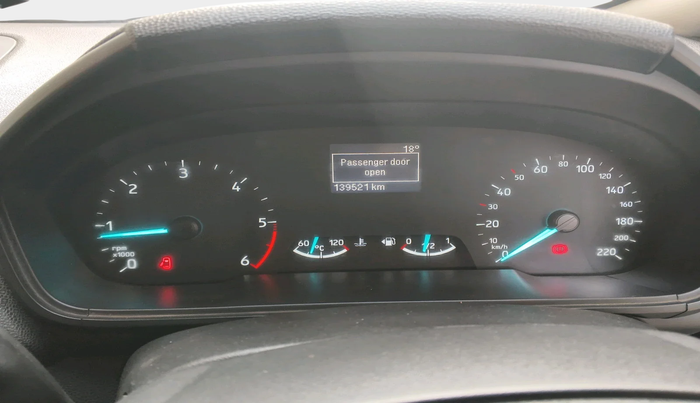 2017 Ford Ecosport TITANIUM 1.5L DIESEL, Diesel, Manual, 1,39,521 km, interior