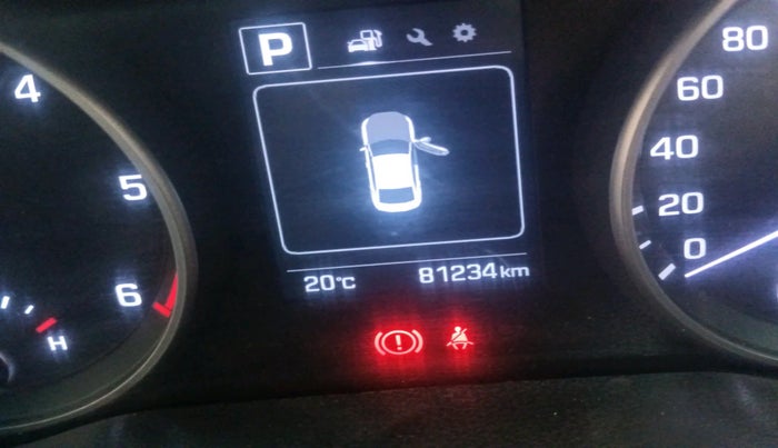 2018 Hyundai New Elantra 1.6 SX (O) AT DIESEL, Diesel, Automatic, 81,234 km, interior