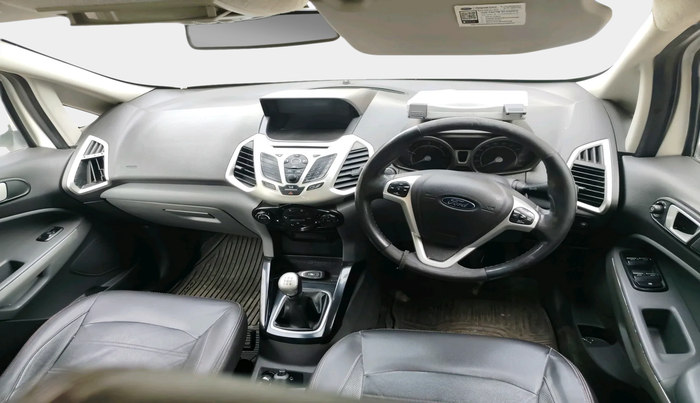 2017 Ford Ecosport TITANIUM 1.5L DIESEL, Diesel, Manual, 1,91,899 km, interior