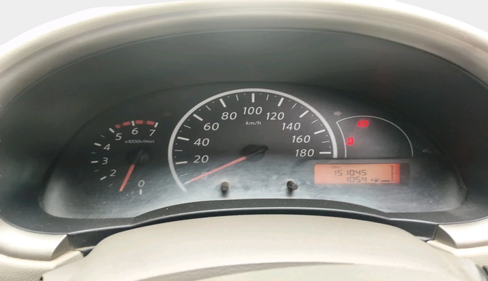 2012 Nissan Micra XV PETROL, Petrol, Manual, 1,51,045 km, interior