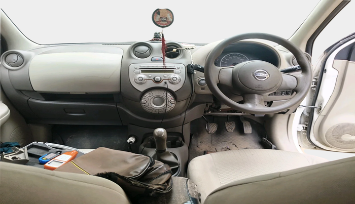 2012 Nissan Micra XV PETROL, Petrol, Manual, 1,51,045 km, interior