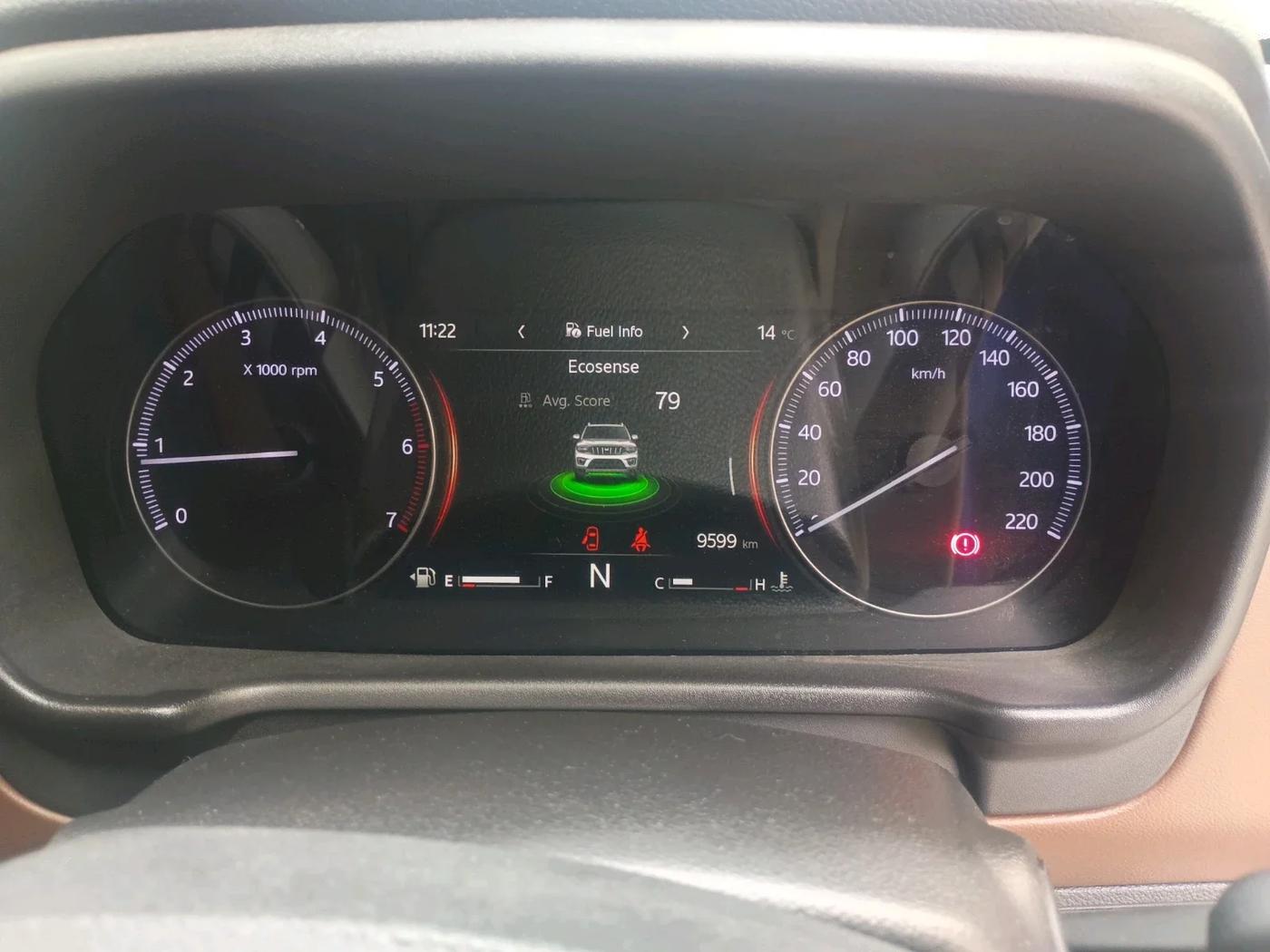 2024 Mahindra SCORPIO-N Z8 Select Petrol MT, Petrol, Manual, 9,599 km, interior