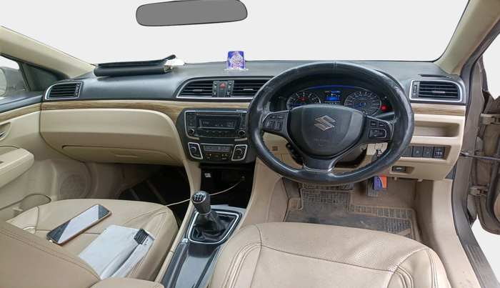 2018 Maruti Ciaz DELTA 1.5 SHVS MT PETROL, Petrol, Manual, 89,940 km, interior