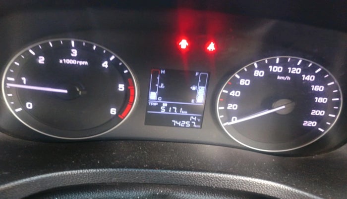 2018 Hyundai Creta S 1.4 DIESEL, Diesel, Manual, 74,257 km, interior