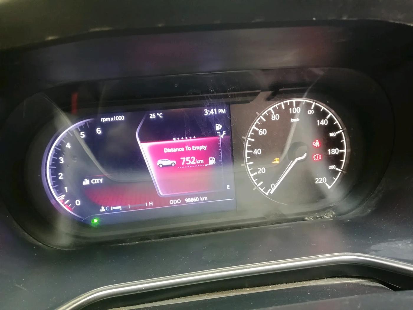 2020 Tata Harrier XZ 2.0L DARK EDITION, Diesel, Manual, 98,660 km, interior