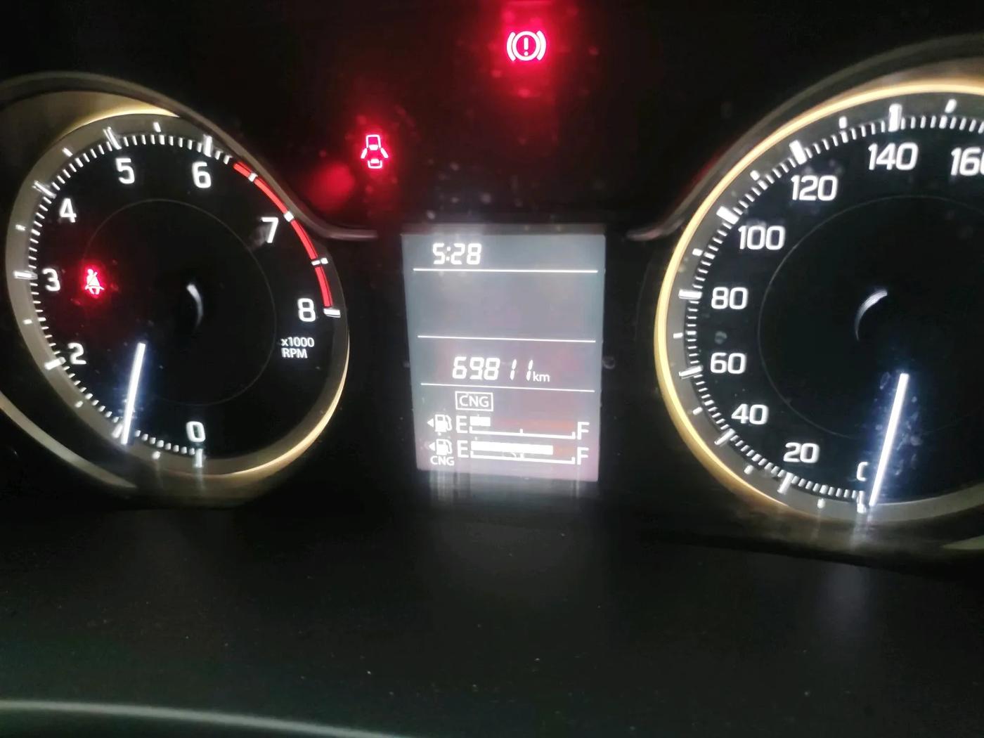 2022 Maruti Ertiga VXI CNG, Petrol, Manual, 69,811 km, interior