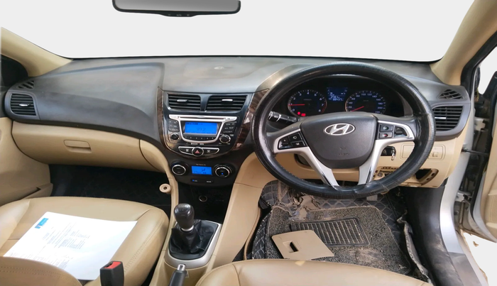 2011 Hyundai Verna FLUIDIC 1.6 VTVT EX, Petrol, Manual, 88,437 km, interior