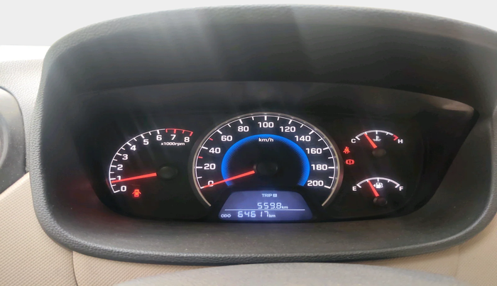 2016 Hyundai Grand i10 MAGNA 1.2 KAPPA VTVT, Petrol, Manual, 64,617 km, interior