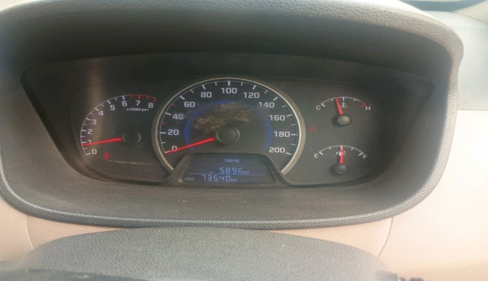 2013 Hyundai Grand i10 MAGNA 1.2 KAPPA VTVT, Petrol, Manual, 73,540 km, interior