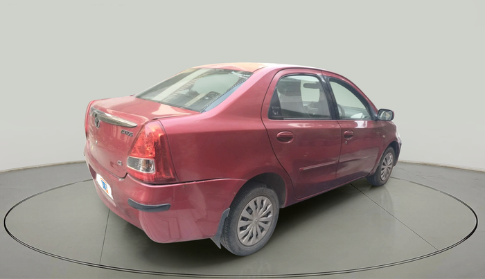 2011 Toyota Etios G, Petrol, Manual, 65,045 km, exterior