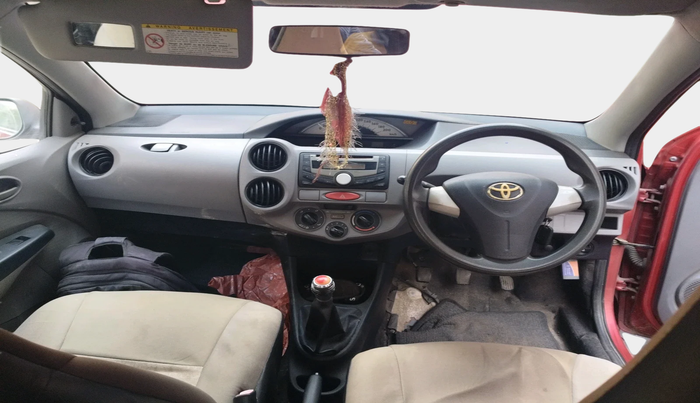 2011 Toyota Etios G, Petrol, Manual, 65,045 km, interior