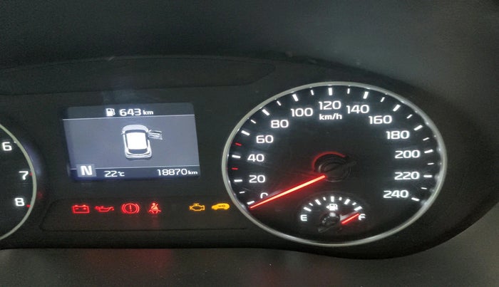 2022 KIA SELTOS HTK PLUS 1.5, Petrol, Manual, 18,870 km, interior