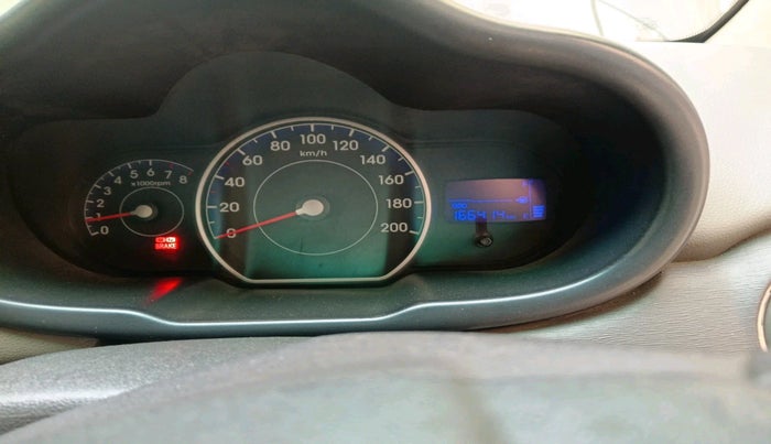 2011 Hyundai i10 MAGNA 1.2, CNG, Manual, 1,66,414 km, interior