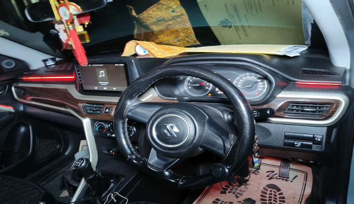 2023 Maruti BREZZA LXI S- CNG, Petrol, Manual, 90,157 km, interior