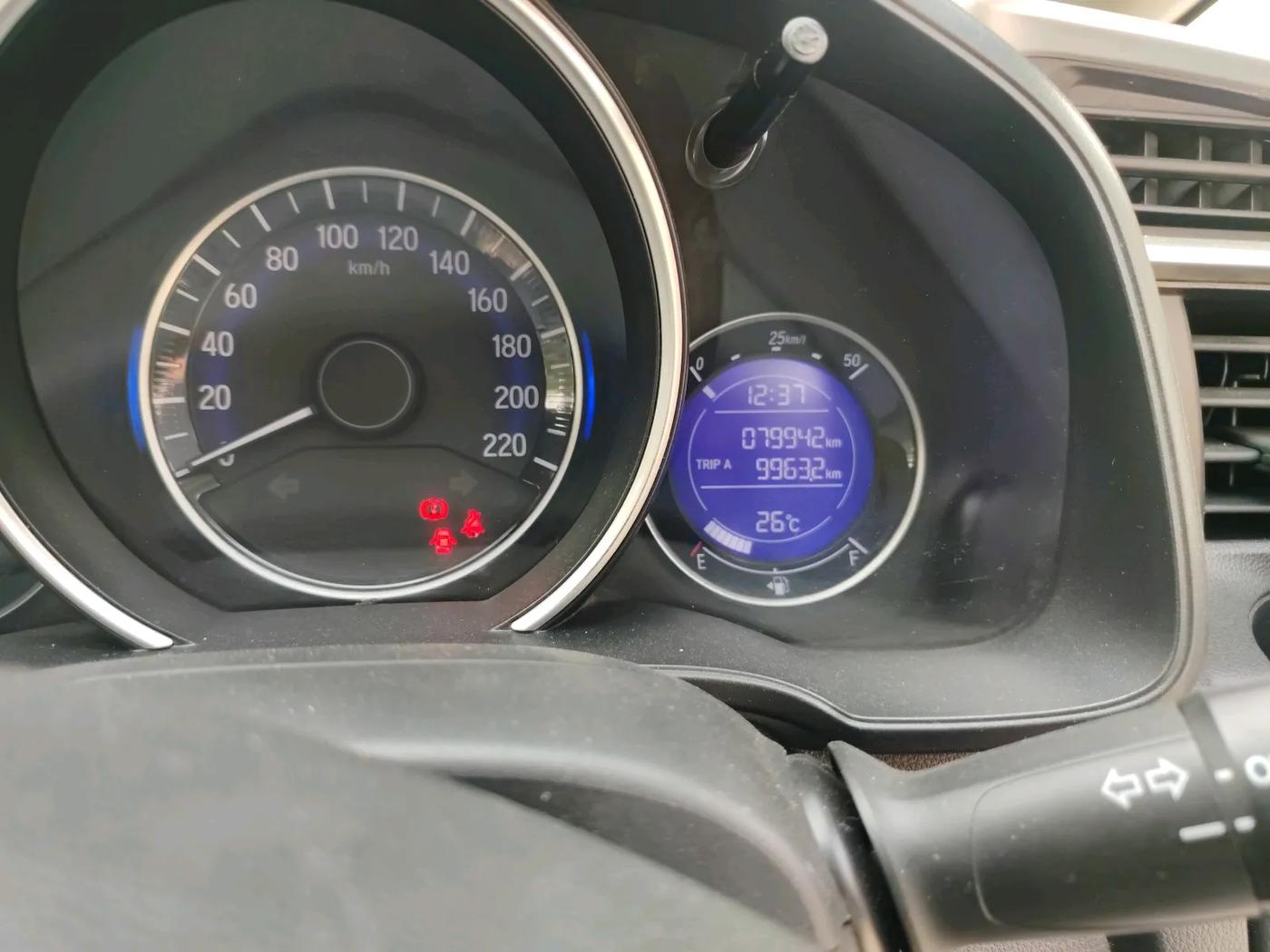 2017 Honda WR-V 1.2L I-VTEC VX MT, Petrol, Manual, 79,942 km, interior