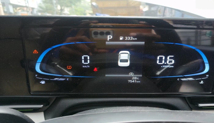 2023 Hyundai Verna  SX 1.5 MPI IVT, Petrol, Automatic, 7,541 km, interior