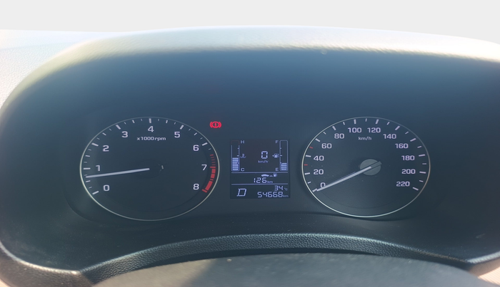 2019 Hyundai Creta SX AT 1.6 PETROL, Petrol, Automatic, 54,668 km, interior