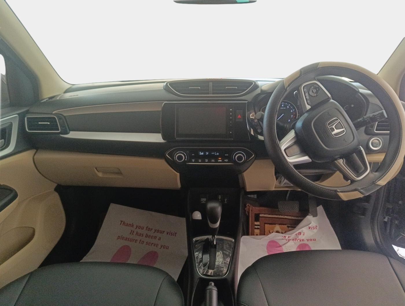 2024 Honda Amaze 1.2L I-VTEC VX CVT, Petrol, Automatic, 2,000 km, interior