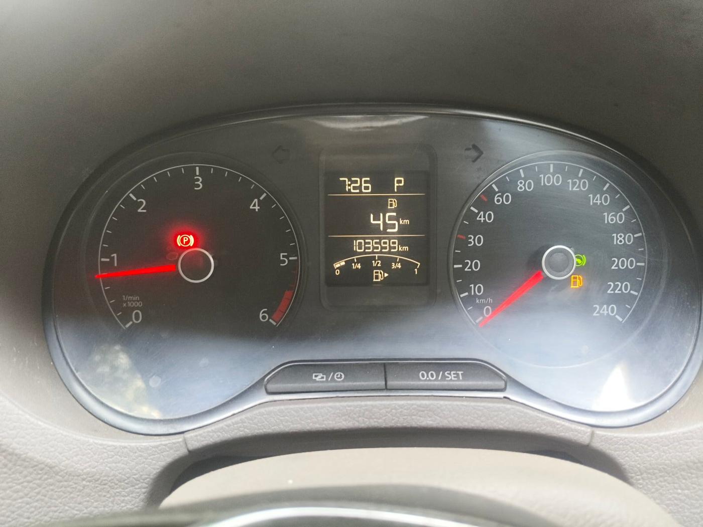 2017 Volkswagen Vento HIGHLINE 1.5 AT, Diesel, Automatic, 1,03,599 km, interior