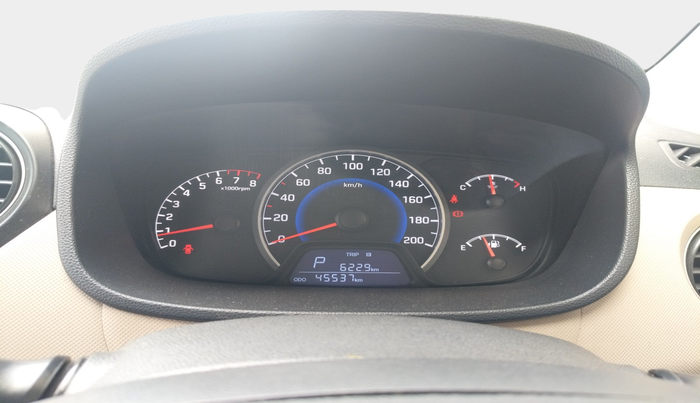 2019 Hyundai Grand i10 MAGNA AT 1.2 KAPPA VTVT, Petrol, Automatic, 45,537 km, interior
