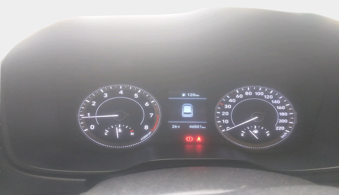 2020 Hyundai VENUE SX 1.0 (O) TURBO, Petrol, Manual, 46,501 km, interior