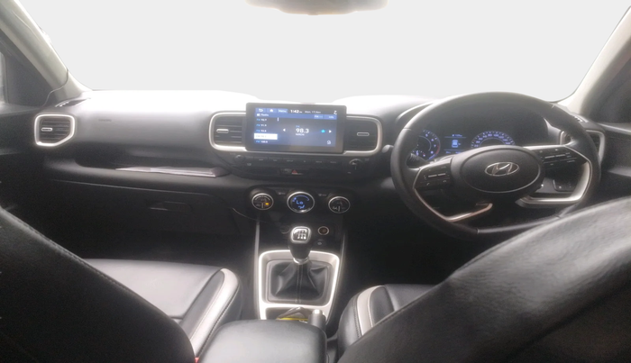 2020 Hyundai VENUE SX 1.0 (O) TURBO, Petrol, Manual, 46,501 km, interior