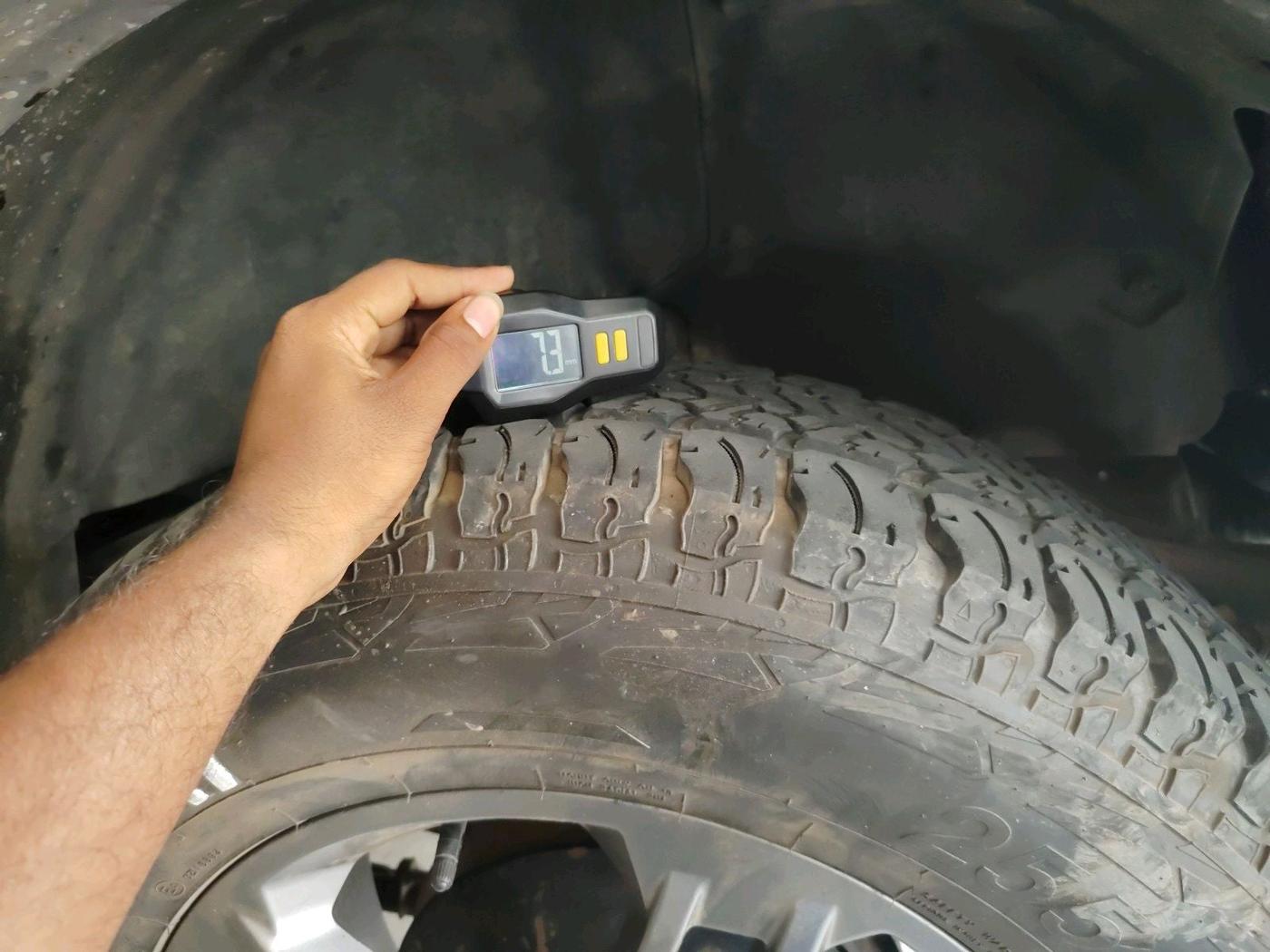 2020 Mahindra Thar LX D 4*4 MT HT, Diesel, Manual, 51,588 km, tyre