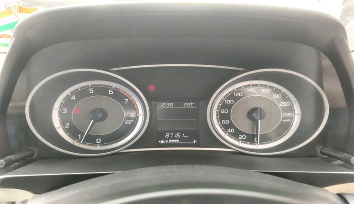 2017 Maruti Dzire ZXI, Petrol, Manual, 87,161 km, interior