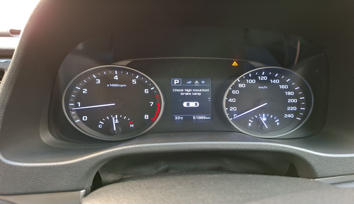 2016 Hyundai New Elantra 2.0 SX(O) AT PETROL, Petrol, Automatic, 51,989 km, interior