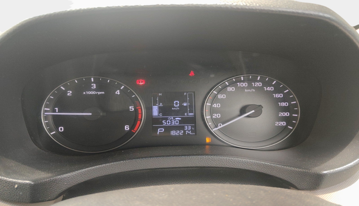 2016 Hyundai Creta SX PLUS AT 1.6 DIESEL, Diesel, Automatic, 1,82,214 km, interior