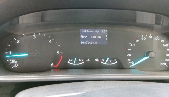 2018 Ford Ecosport TITANIUM 1.5L DIESEL, Diesel, Manual, 36,870 km, interior