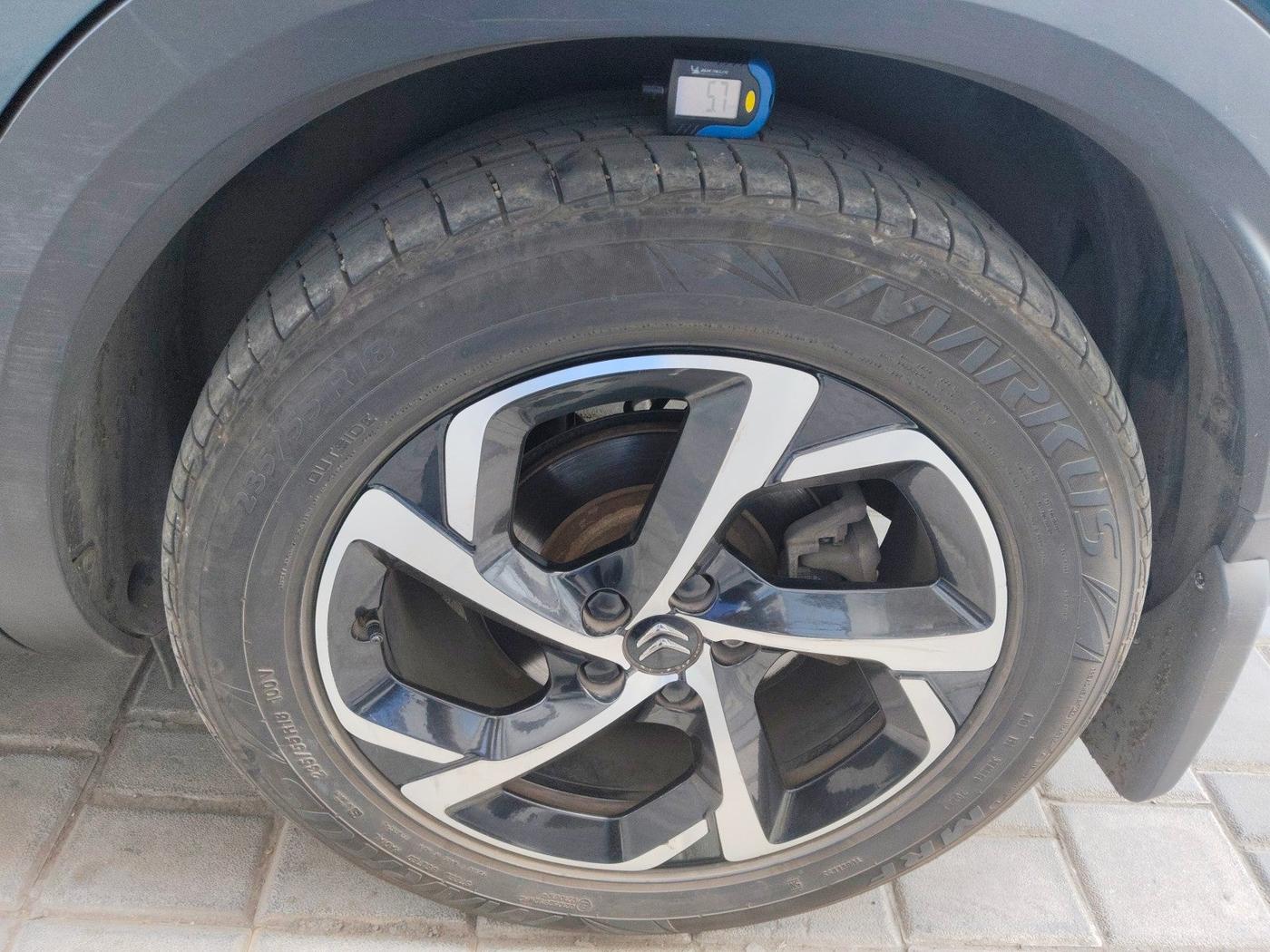 2021 CITROEN C5 AIRCROSS SHINE, Diesel, Automatic, 45,360 km, tyre