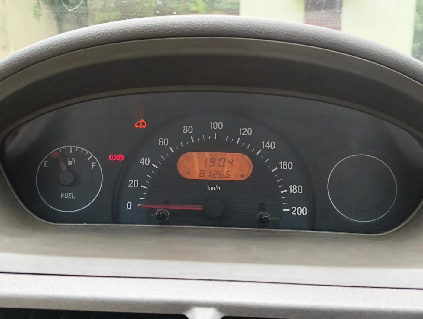 2010 Tata Indica Vista TERRA TDI, Diesel, Manual, 81,267 km, interior