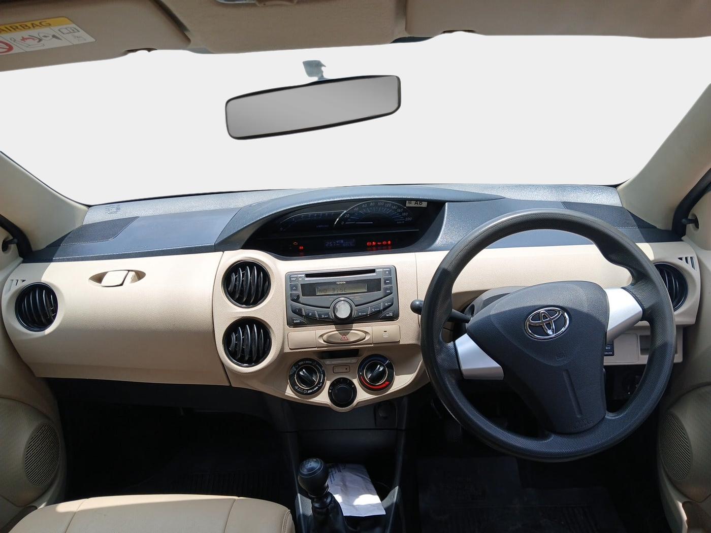 2019 Toyota Etios GD, Diesel, Manual, 1,68,578 km, interior