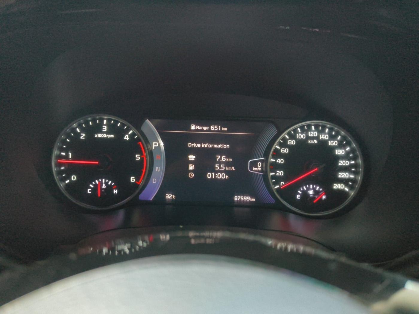 2022 KIA SELTOS GTX PLUS AT 1.5 DIESEL, Diesel, Automatic, 87,599 km, interior