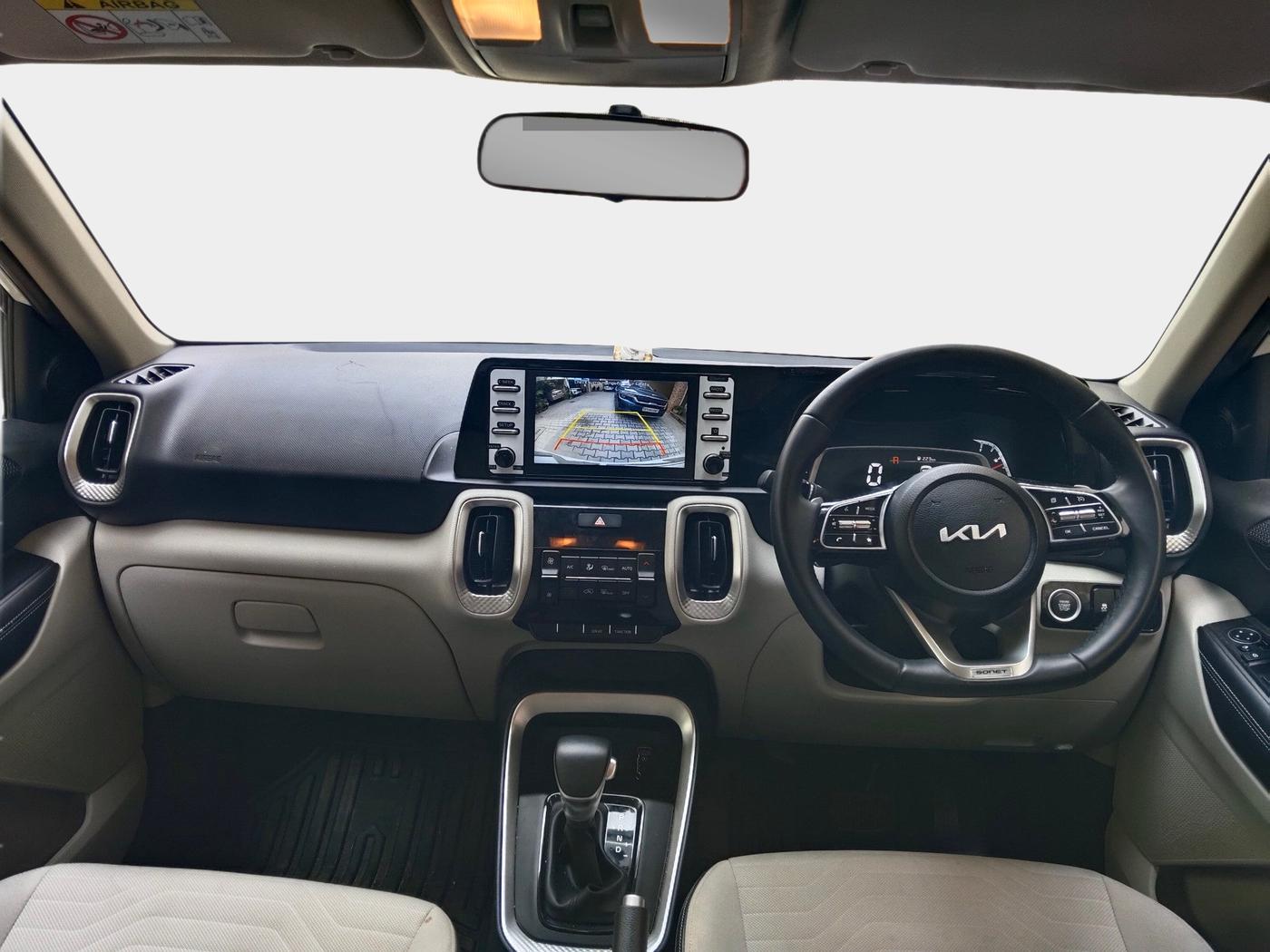 2023 KIA SONET HTX 1.0 DCT, Petrol, Automatic, 12,193 km, interior
