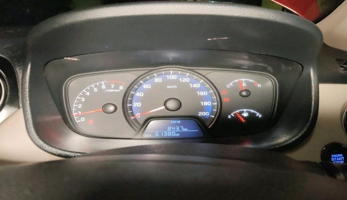 2016 Hyundai Xcent SX 1.2 (O), Petrol, Manual, 61,380 km, interior