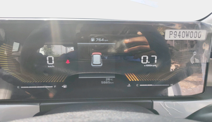 2025 KIA SYROS HTK (O) 1.5 Diesel 6MT, Diesel, Manual, 5,885 km, interior