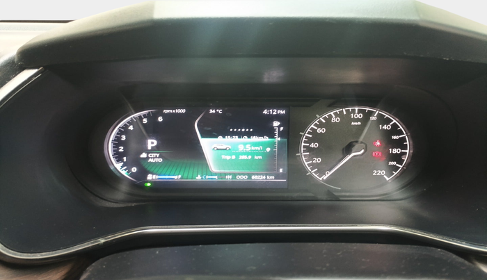 2021 Tata Harrier XZA 2.0L, Diesel, Automatic, 60,224 km, interior