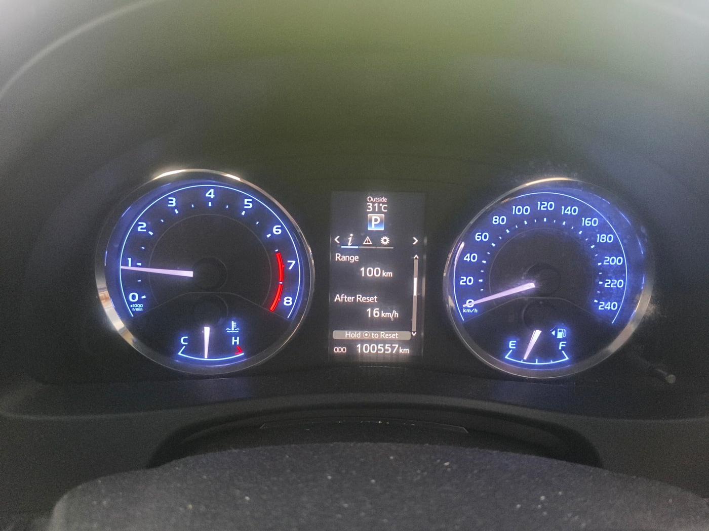 2017 Toyota Corolla Altis G CVT PETROL, Petrol, Automatic, 1,03,412 km, interior