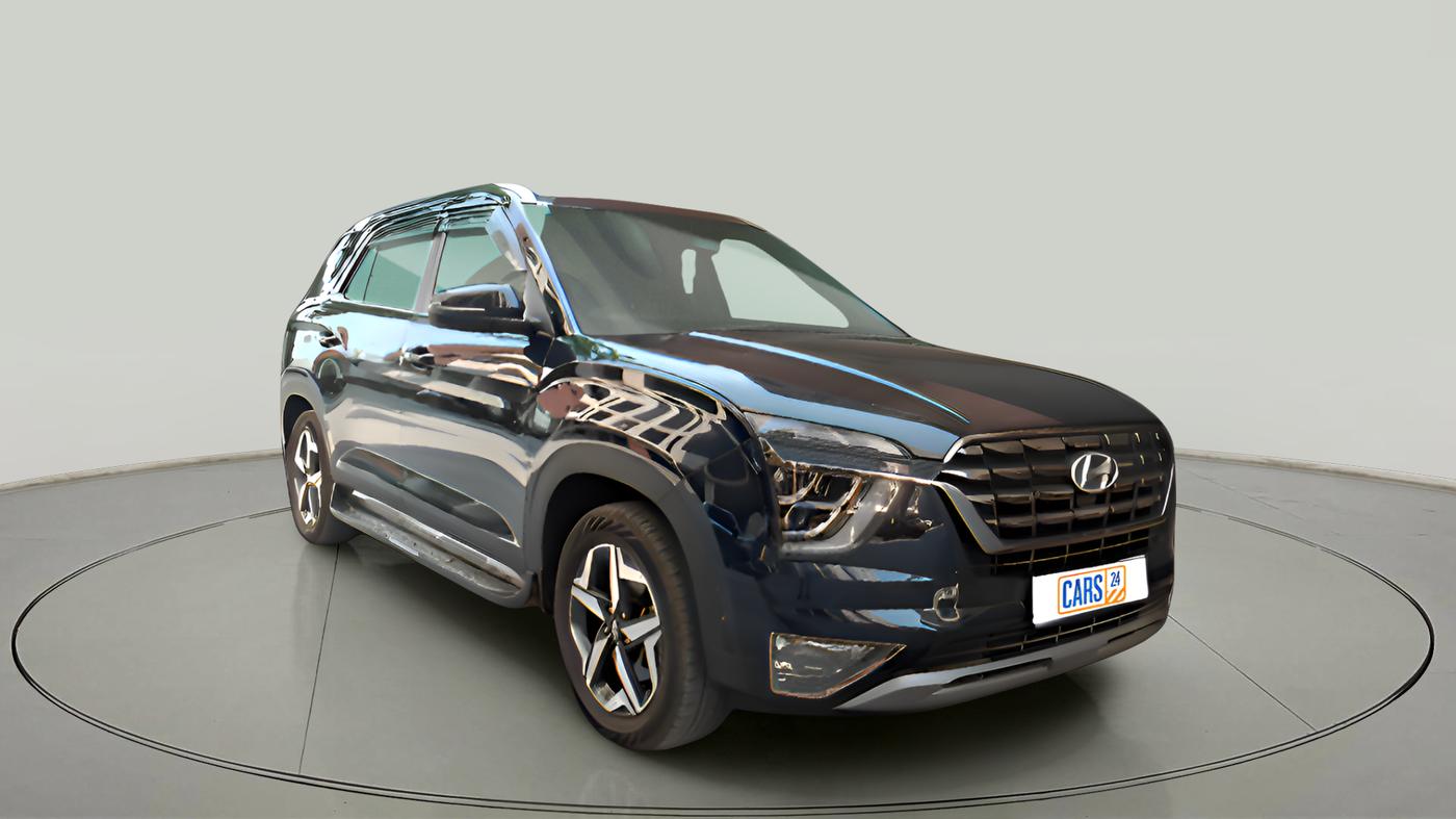 2024 Hyundai ALCAZAR Prestige 7 STR 1.5 Turbo GDi Petrol MT, Petrol, Manual, 30,895 km, exterior