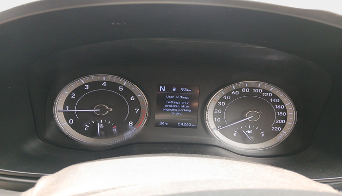 2022 Hyundai VENUE SX 1.0 TURBO IMT, Petrol, Manual, 54,263 km, interior