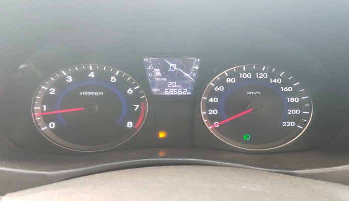 2014 Hyundai Verna FLUIDIC 1.6 VTVT SX AT, Petrol, Automatic, 68,562 km, interior