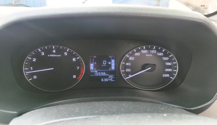 2017 Hyundai Creta  SX 1.6 Petrol , Petrol, Manual, 63,645 km, interior