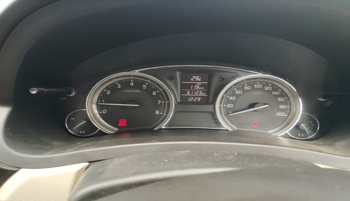 2017 Maruti Ciaz ALPHA 1.4 PETROL, Petrol, Manual, 61,123 km, interior