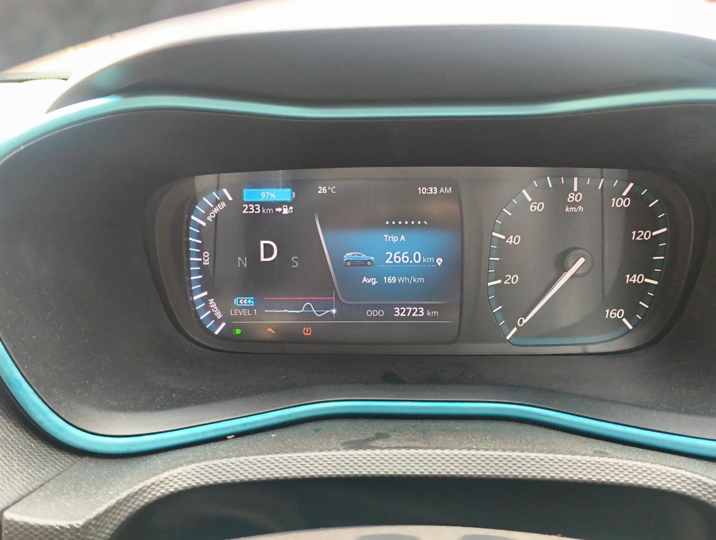 2022 Tata NEXON EV XZ PLUS LUX DARK EDITION, Electric, Automatic, 32,723 km, interior