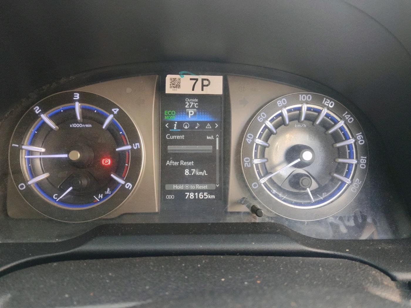 2020 Toyota Innova Crysta 2.4 ZX AT 7 STR, Diesel, Automatic, 78,165 km, interior