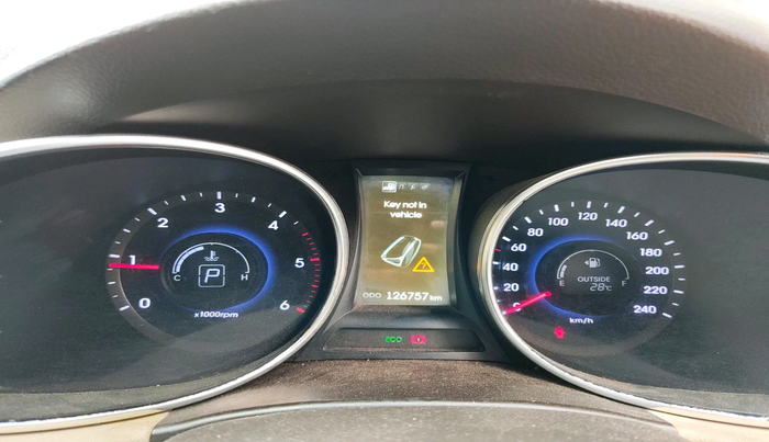 2014 Hyundai Santa Fe 4 WD AT, Diesel, Automatic, 1,26,757 km, interior