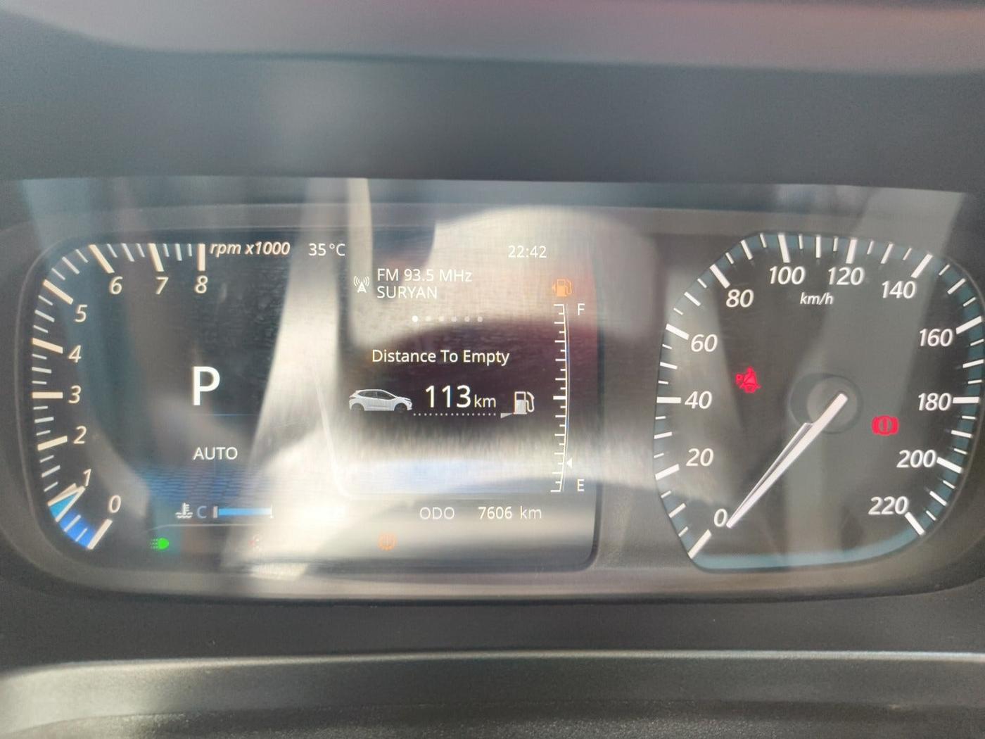 2023 Tata ALTROZ XZA PLUS, Petrol, Automatic, 7,606 km, interior