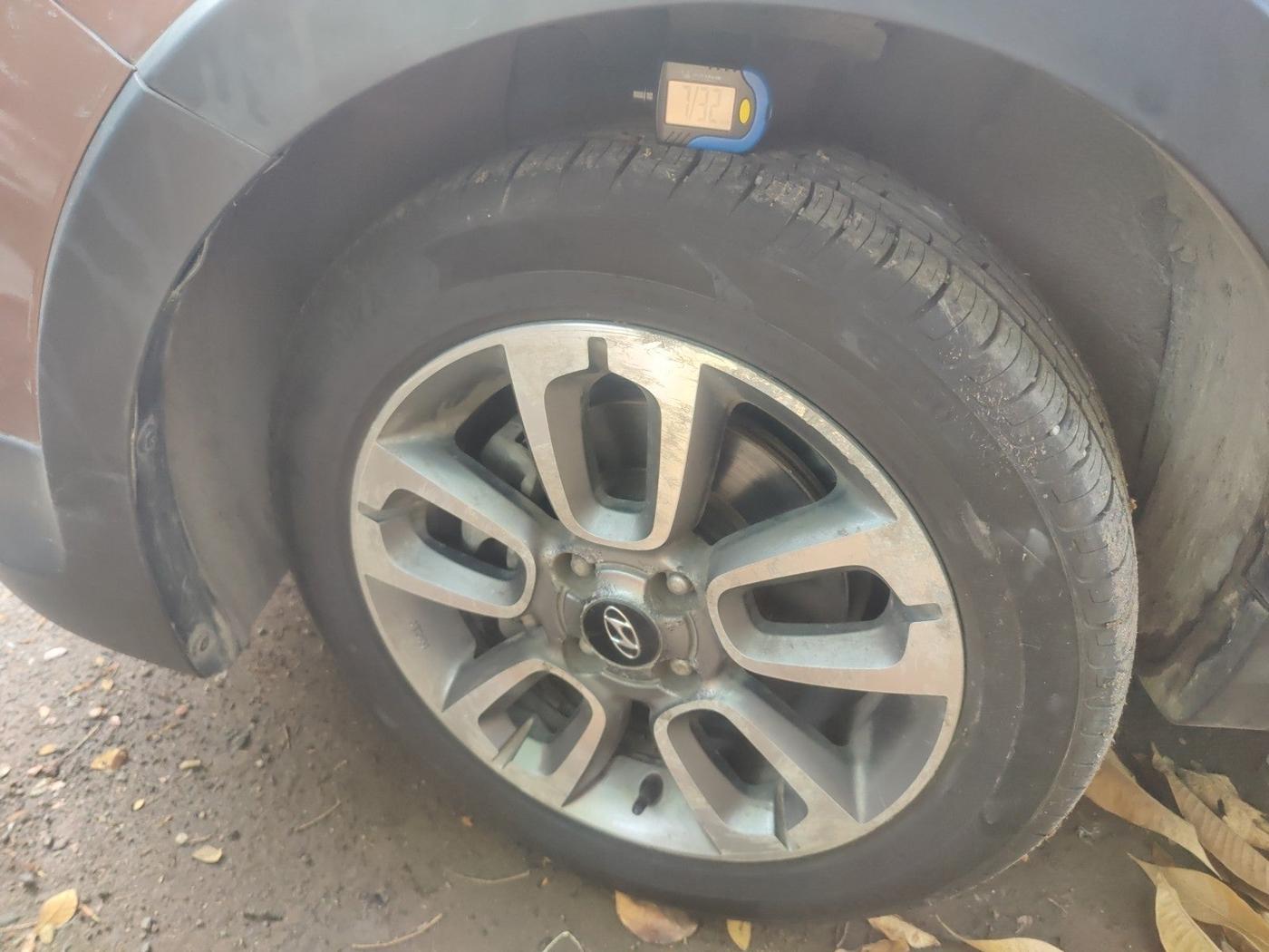 2015 Hyundai i20 Active 1.4 SX, Diesel, Manual, 1,10,071 km, tyre